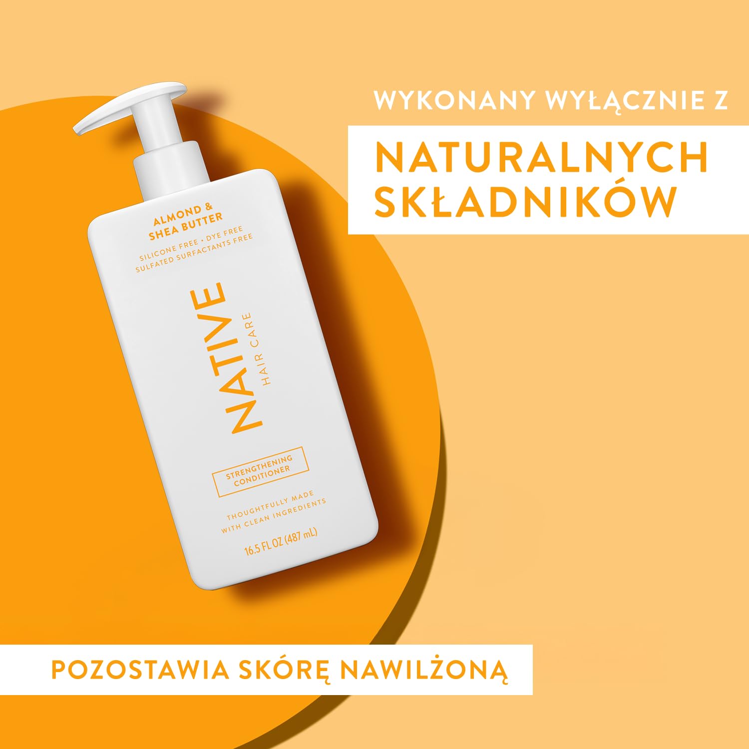 Native Almond & Shea Butter Conditioner (16.5 fl oz / 487 ml)