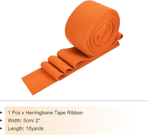 Vista 112 de PATIKIL Cinta de sarga de algodón de 3/4 pulgadas, 10 yardas, cinta de encuadernación al bies, cinta de espiga para costura, envoltura de regalos