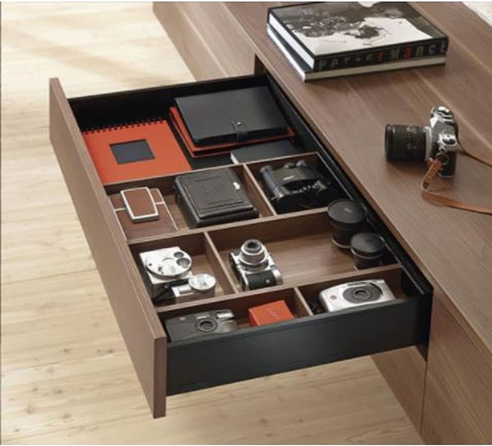 Blum Ambia-Line Cutlery Tray NL 450 mm Width 300 mm Bardolino Oak