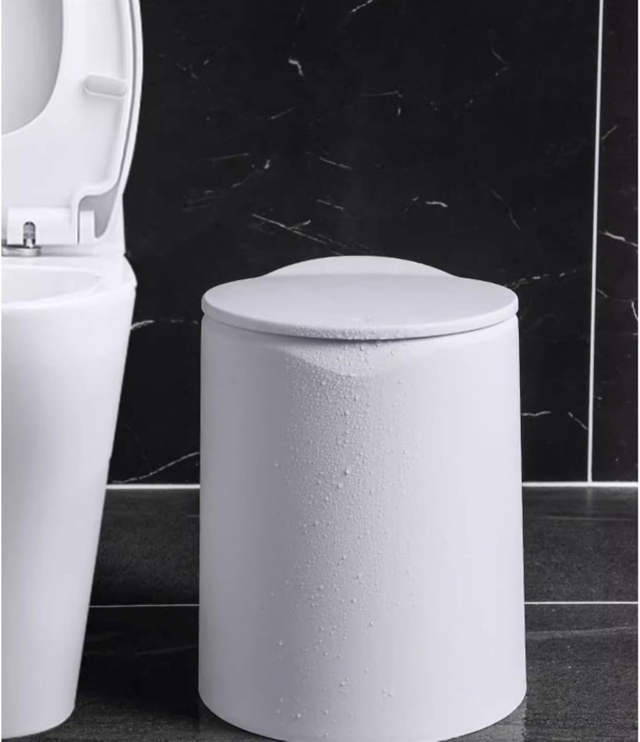 キッチンゴミ箱 プレス式 ゴミ箱 家庭用 リビングルーム クリエイティブ トイレ 浴室 蓋付き ペーパーバスケット ベッドルーム カ