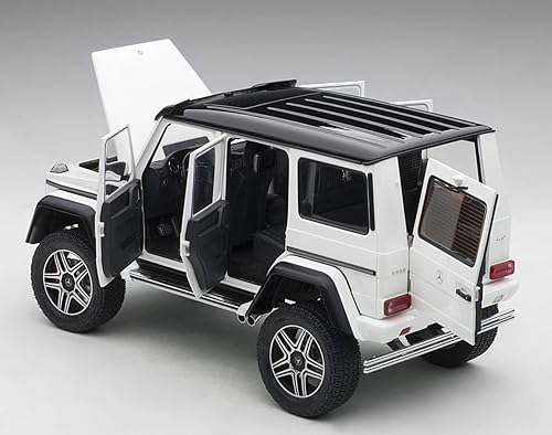 Miniatura 7 de Autoart Mercedes Benz G500 4X4 2 Blanco Brillante 1/18 Modelo Coche