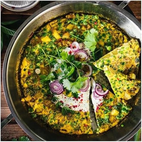 Miniatura 5 de Fissler Original-Profi Collection - Sartén de acero inoxidable de 11 pulgadas con tapa metálica de cúpula alta