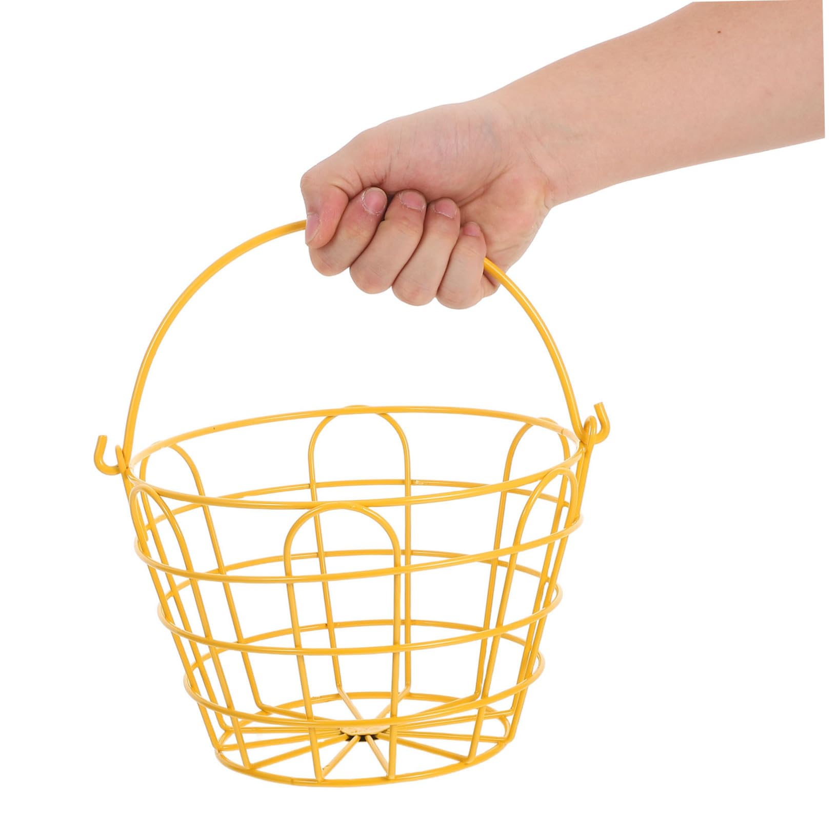 HEMOTON 50pezzi Cesto Per Palline Da Golf Maniglia Secchio Per Raccolta Fino Palline Accessori Da Golf Portatile Per Allenamento Esterno e Interno