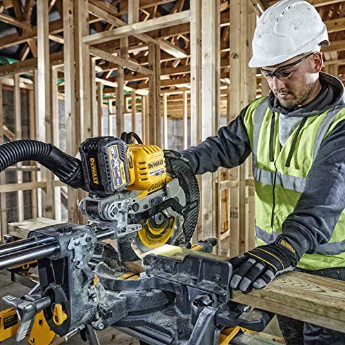 Dewalt DCS727 54v XR Flexvolt Cordless Mitre Saw 250mm 2 x 6ah Li-ion 2 Dewalt DCS727 54v XR Flexvolt Cordless Mitre Saw 250mm 2 x 6ah Li-ion - Image 2