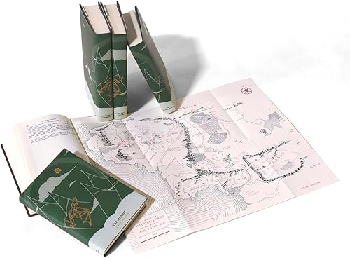 Miniatura 5 de Juniper Books - El Señor de los Anillos - Juego de 5 libros de volumen - Diseño de portada personalizada para la colección J.R.R. Tolkien