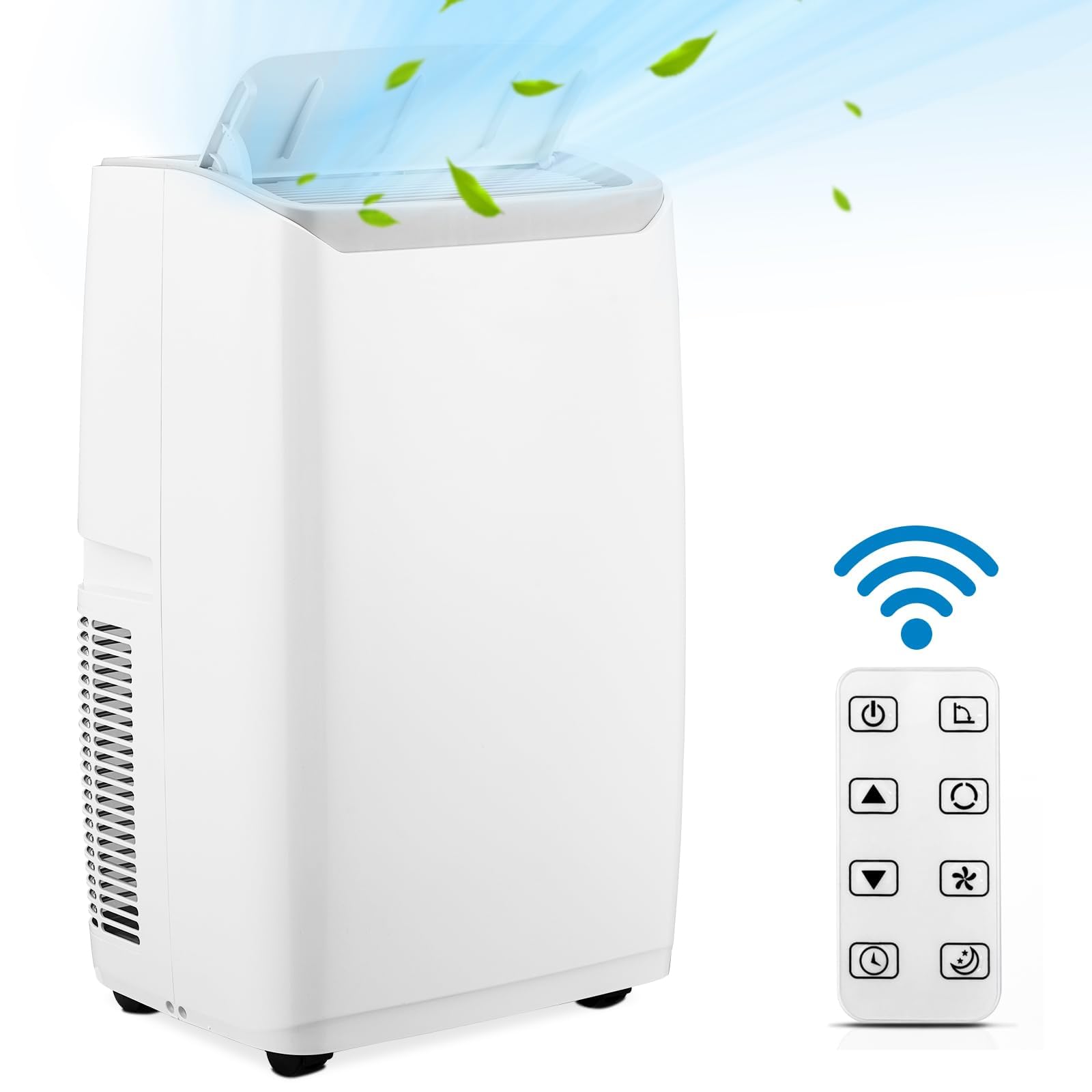 Photo 1 of ***FACTORY SEALED****
Vossfamul 14,000 BTU Portable Air Conditioner for Rooms Up to 750 Sq.Ft, 3-in-1 AC/Dehumidifier/Fan, Remote Control, 52dB Quiet, Window Kit Included, White