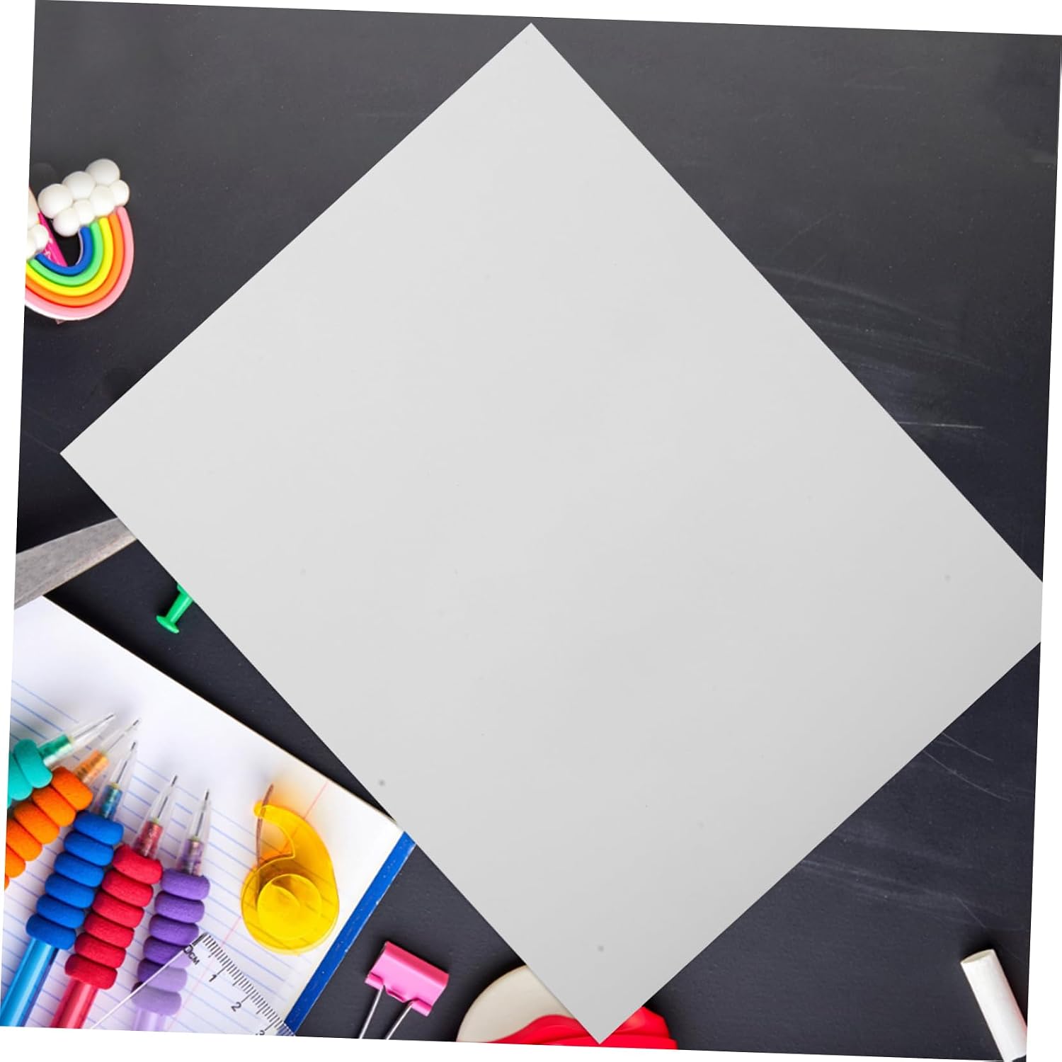PRETYZOOM 10pcs Shockproof Board Pad Thick Polystyrene Core for Protective Cushioning for School Projects Art Displays Photo Backgrounds and Packaging Safety
