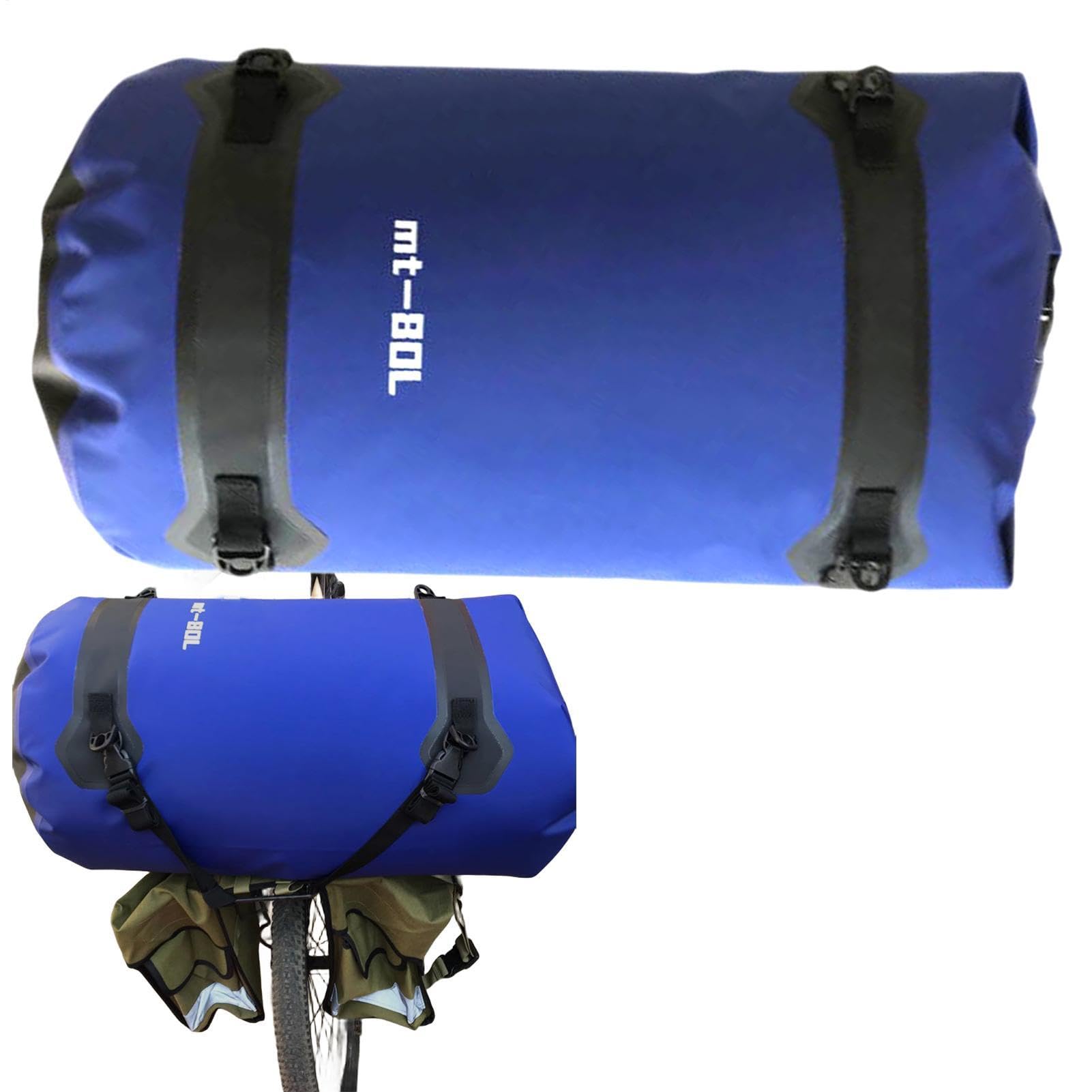 Bolso Trasero para Moto y Bicicleta Organizador de Equipaje Impermeable de | Bolsa Para Portaequipajes Trasero para Viaje en Motocicleta Equipaje Accesorios Herramientas Casco