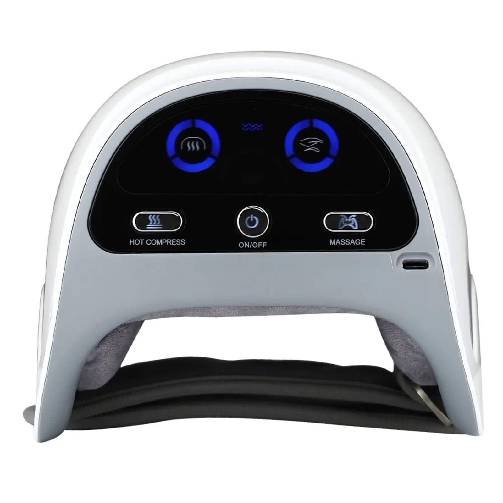 Massaggiatore elettrico for gambe a pressione d'aria for artrite Sollievo dal dolore articolare Vibrazione Presoterapia for ginocchio riscaldato a infrarossi Ginocchiera Sicuro da usare