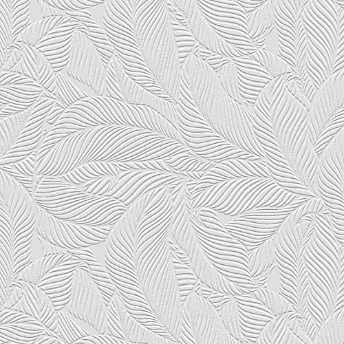 Papel perlado con relieve 0003 blanco pintable para tapar imperfecciones 2
