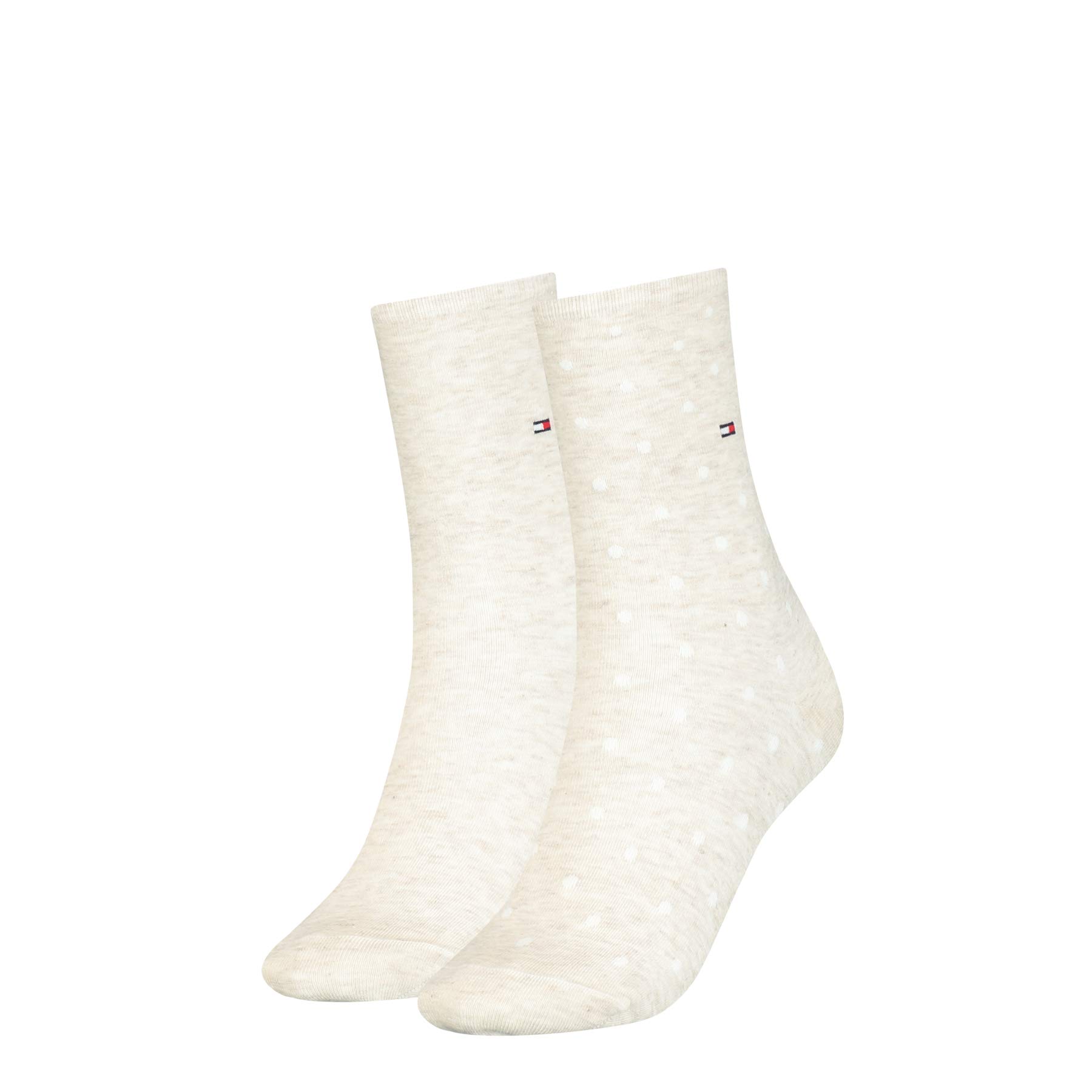 Tommy Hilfiger Womens Classic CLSSC SOCK, Beige, 6-8 UK