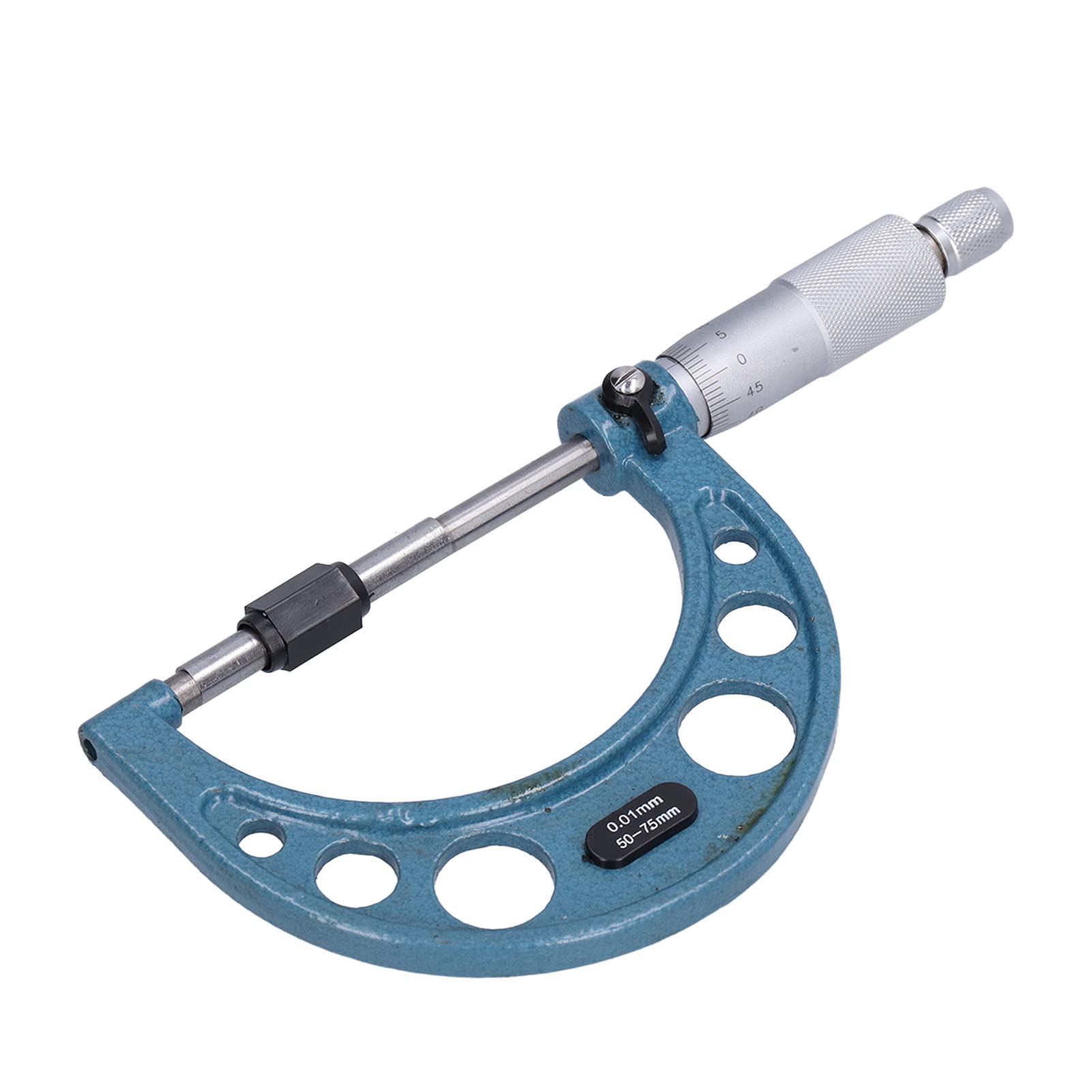 Cocoarm Micromètre 25-50 Mm 0-25 Mm 50-75 Mm 75-100 Mm Micromètre Extérieur en Acier Inoxydable Instrument de Mesure D'épaisseur de Haute Précision, Précision : 0,01 Mm (50-75mm)