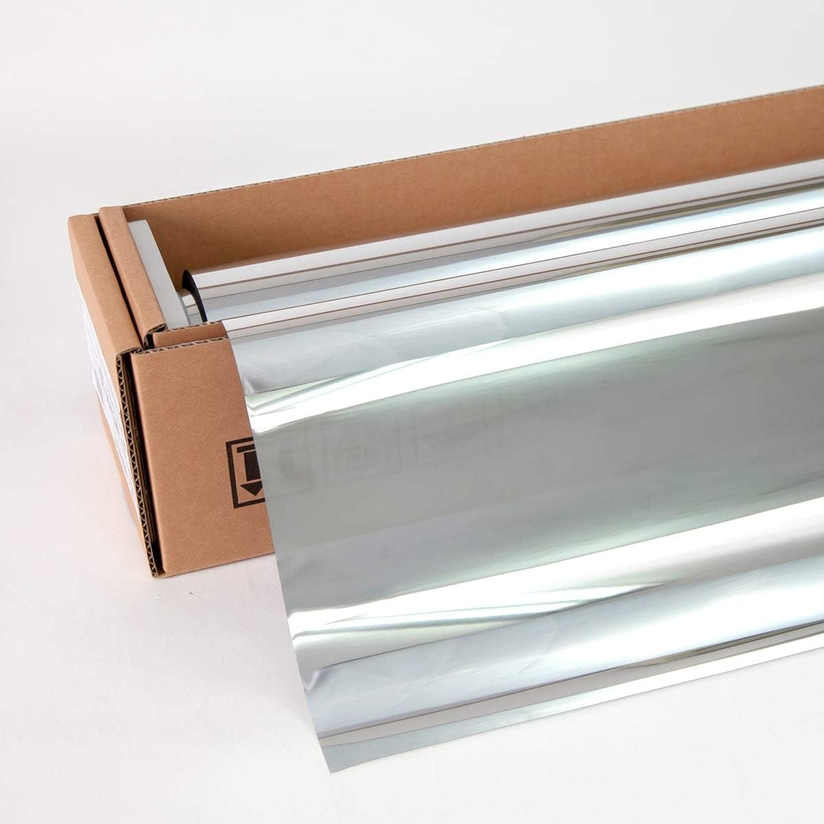 Braintec カーフィルム スパッタシルバー05（マジックミラー） 幅50cm&times;長さ6m #SP-MSV520C x6m#