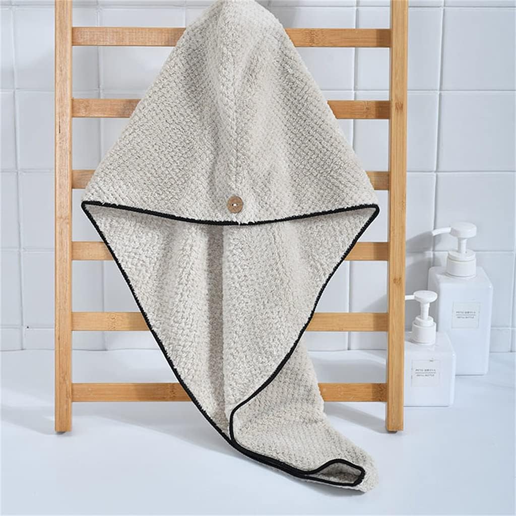 女性用バスルーム用ドライヘアキャップ吸収剤と速乾性ソフトターバンドライターバン