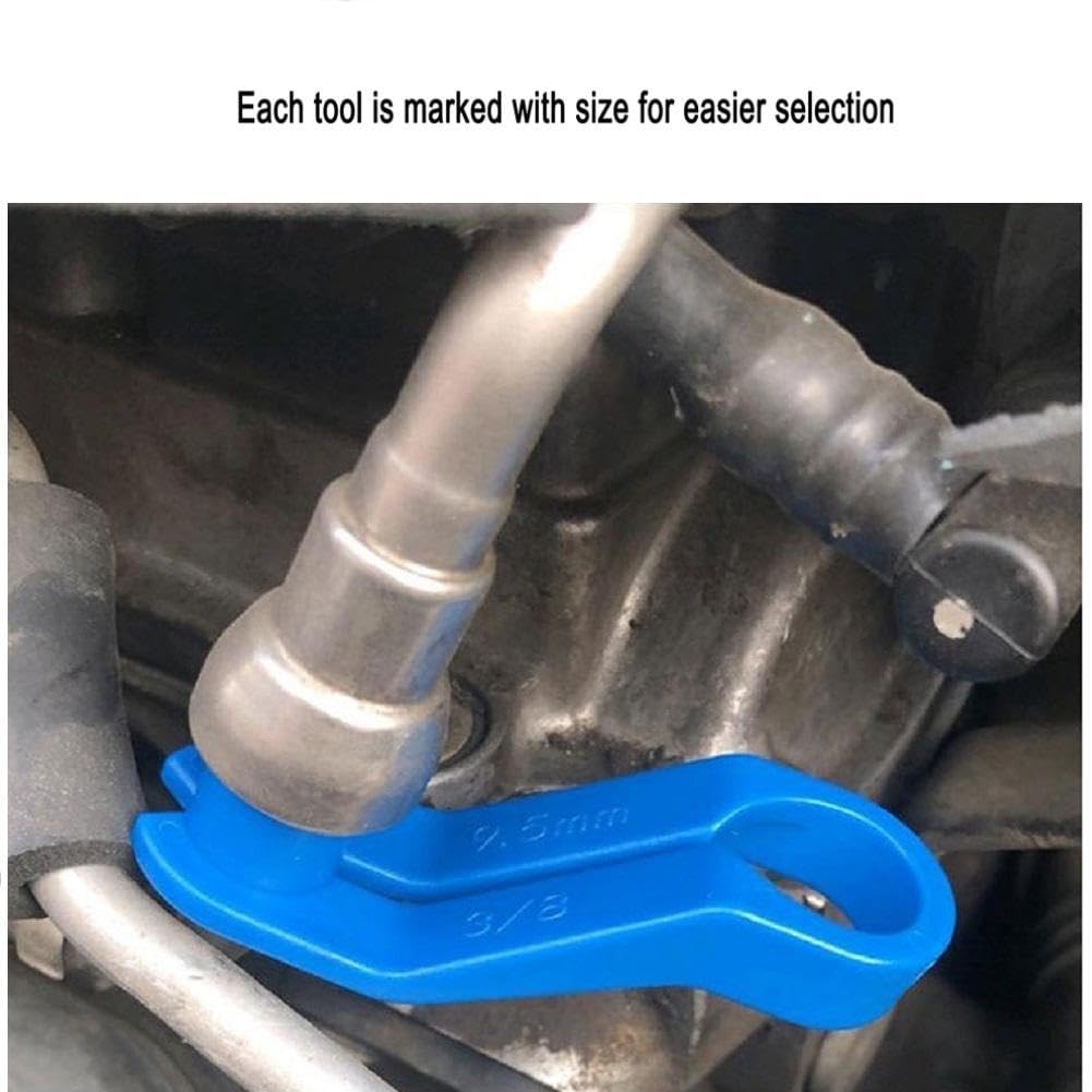Swpeet Kit Scollegamento Linee Aria E Carburante - 2 Utensili Per Raccordi A Sgancio Rapido