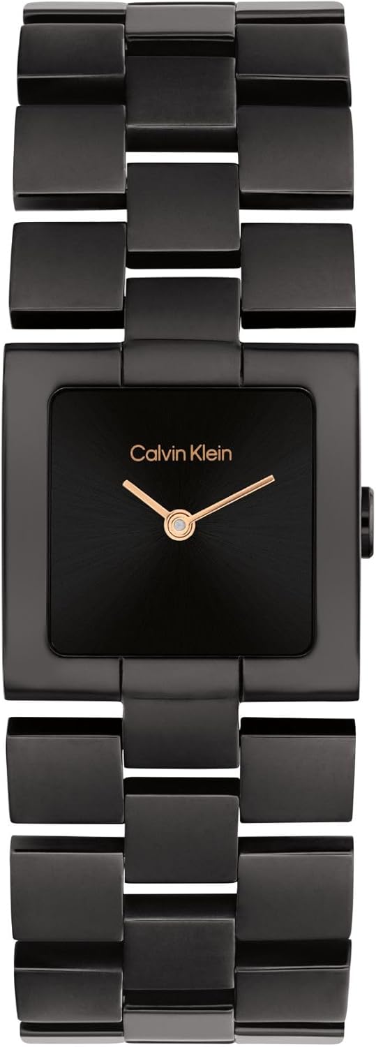 Calvin Klein Women's CK Meridian - 22mm 2H Quartz Slim Watch - Stainless Steel Bracelet - Minimalistic Stylish Timepiece - Premium Fashion - Gift for Her