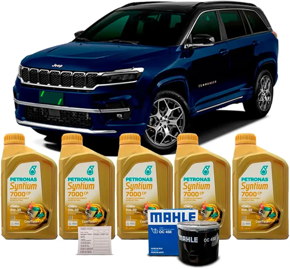 Kit Troca de Oleo 0w30 e Filtro Commander 1.3 2021 a 2024