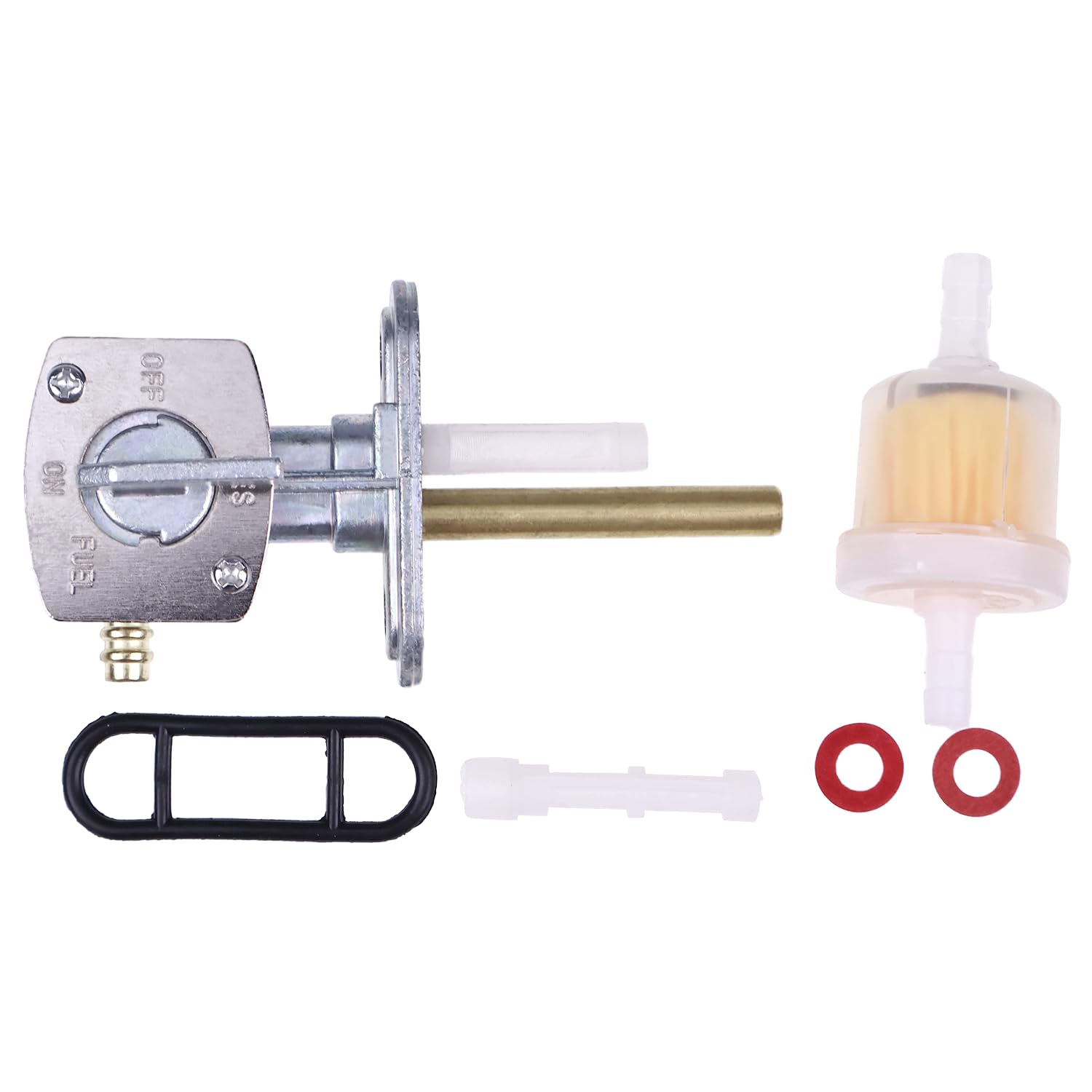 Amazon.com: Dowfane Fuel Valve Petcock Shut Off 55W-24500-10-00