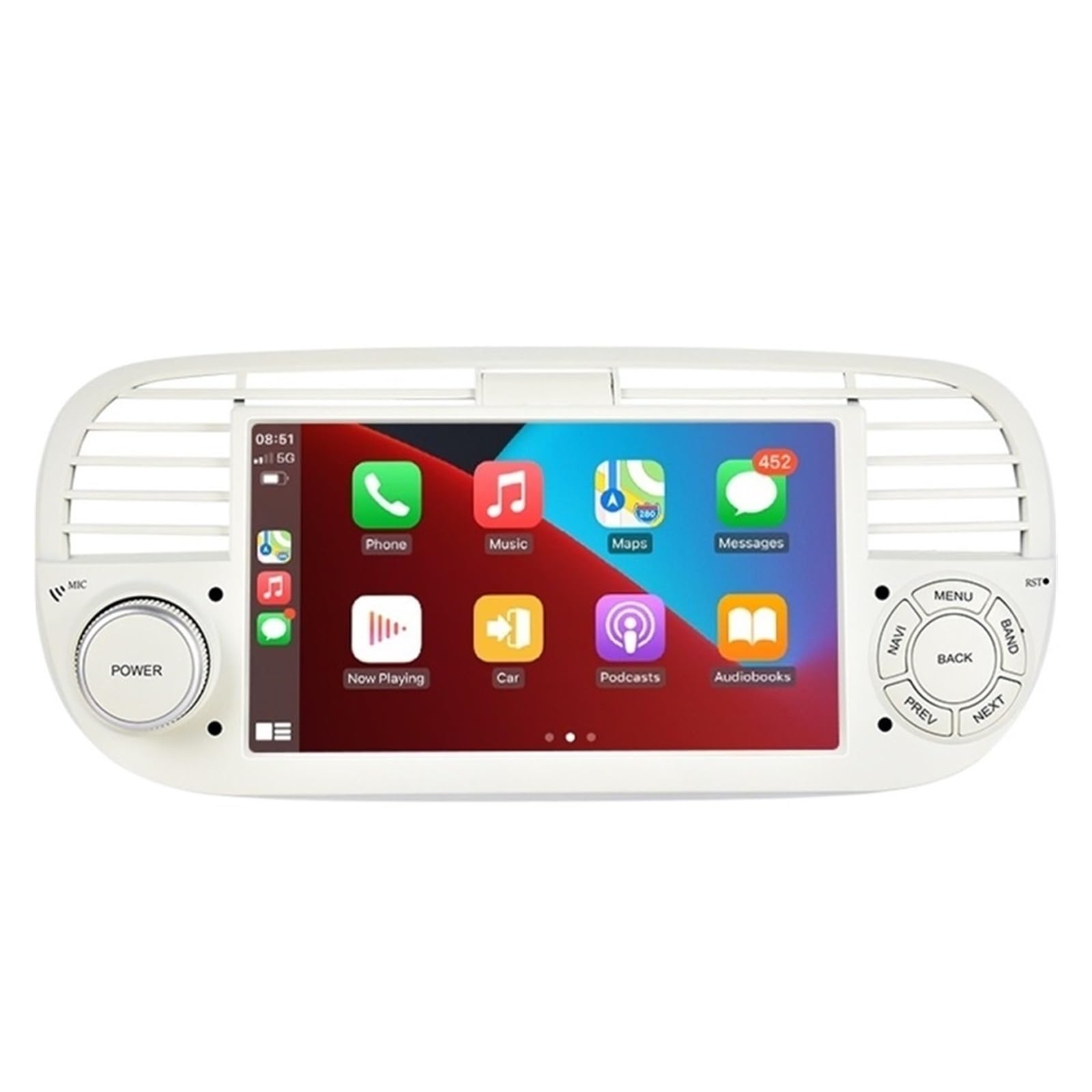 Nawigacja satelitarna Radioodtwarzacz samochodowy Odtwarzacz multimedialny Auto WIFI Nawigacja GPS(16G WE Carplay AHD)