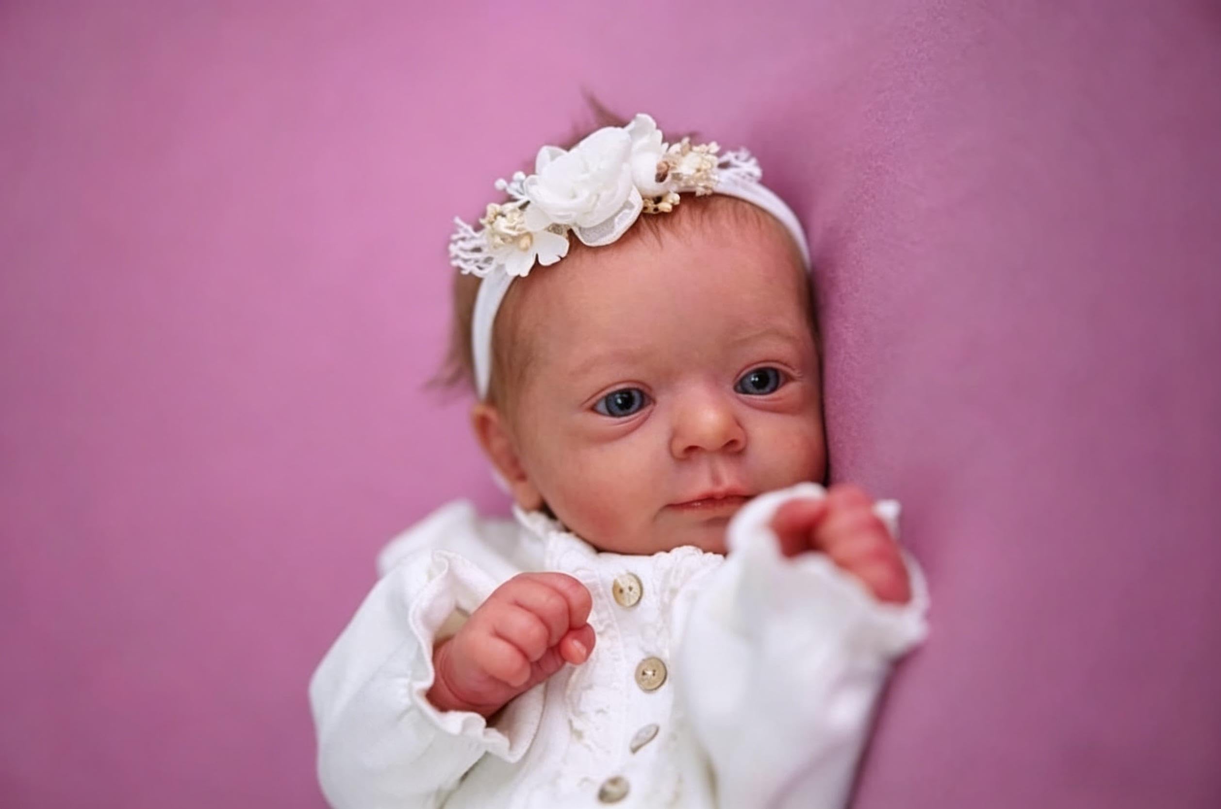RXDOLL 48 cm Reborn Baby Dolls silikonowe całe ciało winylowa realistyczna lalka bobas anatomicznie poprawna dziewczyna w pełni silikonowa lalka niemowlęca możliwe prawdziwe życie Reborn lalki