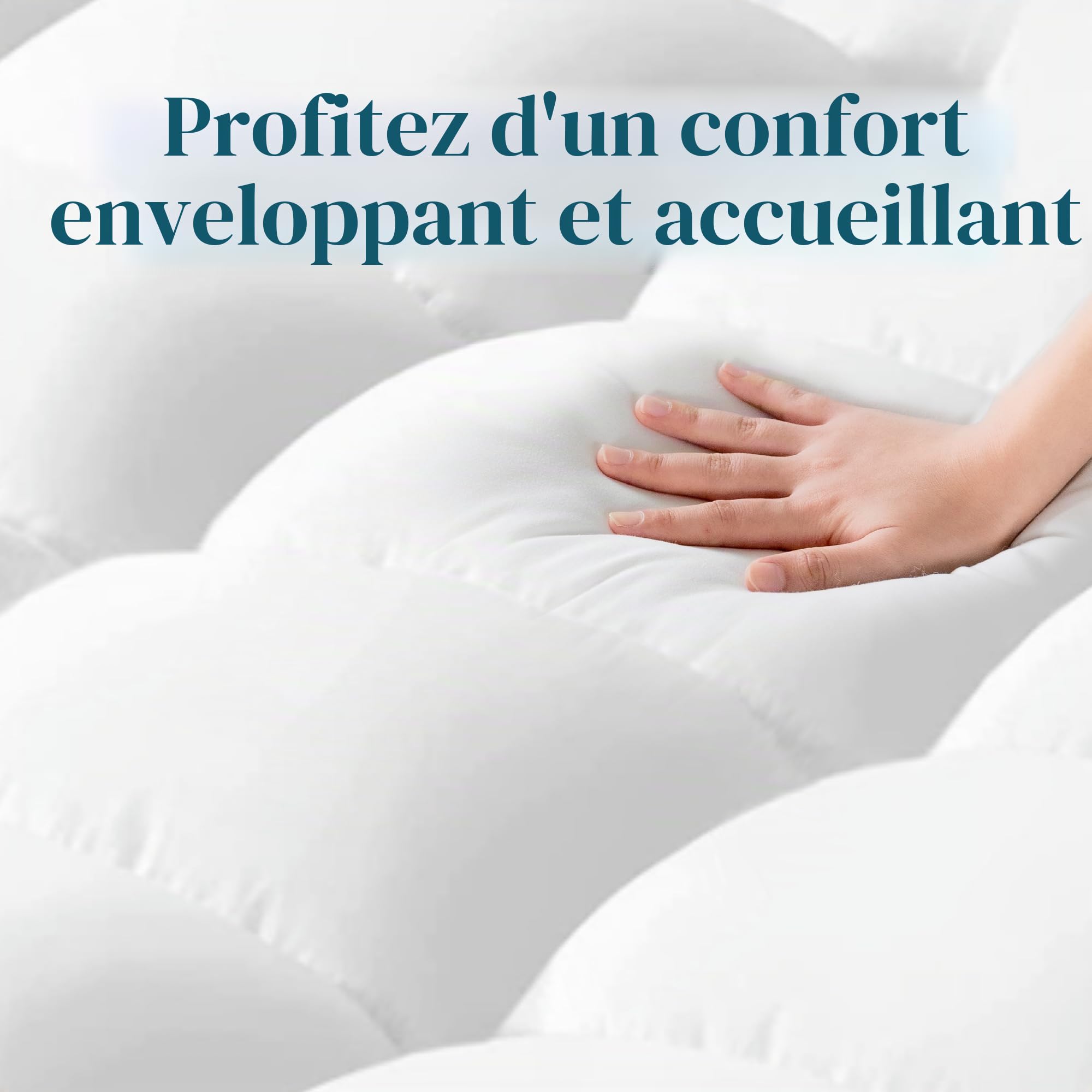 Zinus Surmatelas en Mousse à mémoire de Forme 135 x 190 cm, épaisseur 10 cm, Design à cellules Ouvertes, Respirant et Doux, fermeté Moyenne, pour améliorer Le Repos et Le Confort, certifié Oeko-Tex