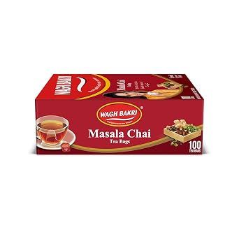Wagh Bakri Chai Tea Bags, 100 Tea bags of Special International Blend, 200 grams