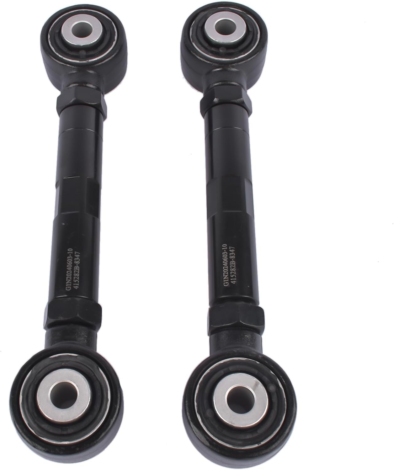 Woosphy Adjustable Rear Toe Arms Set for Tesla Model S 2013-2020 & Model X 2015-2020 - 2x Control Arms -2.5° to +2.5° Alignment