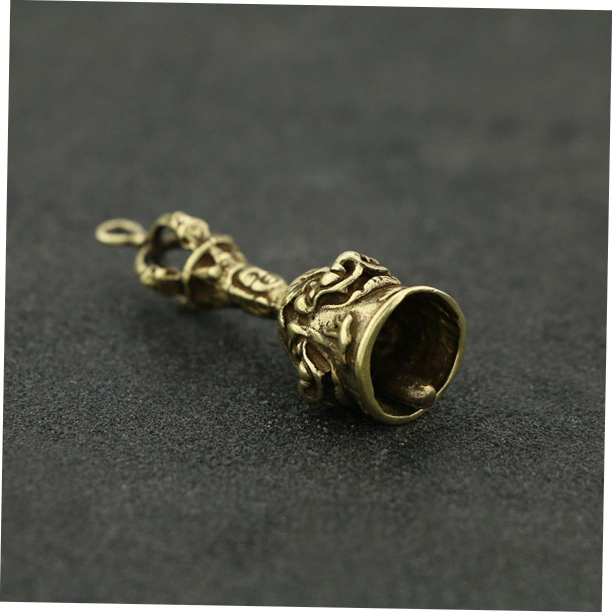 Bell,wall hanging decoration DIY Bell Decor 5pcs Buddhist Brass Buddhist Wedding Bell Dorje DIY Wedding Chimes DIY Crafts Bell Hand Bell Wind Chimes Bells Door Brass Vajra Jingle Bell Ornaments Metal
