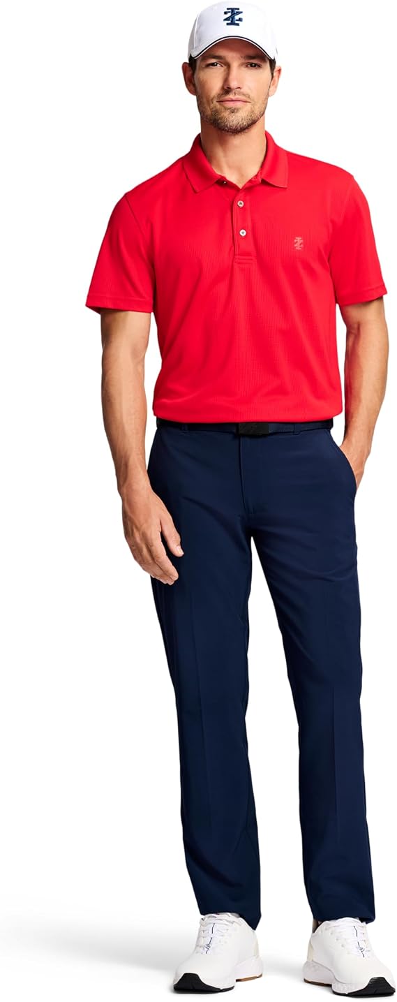 Izod Mens Golf Swingflex Slim Fit Pant