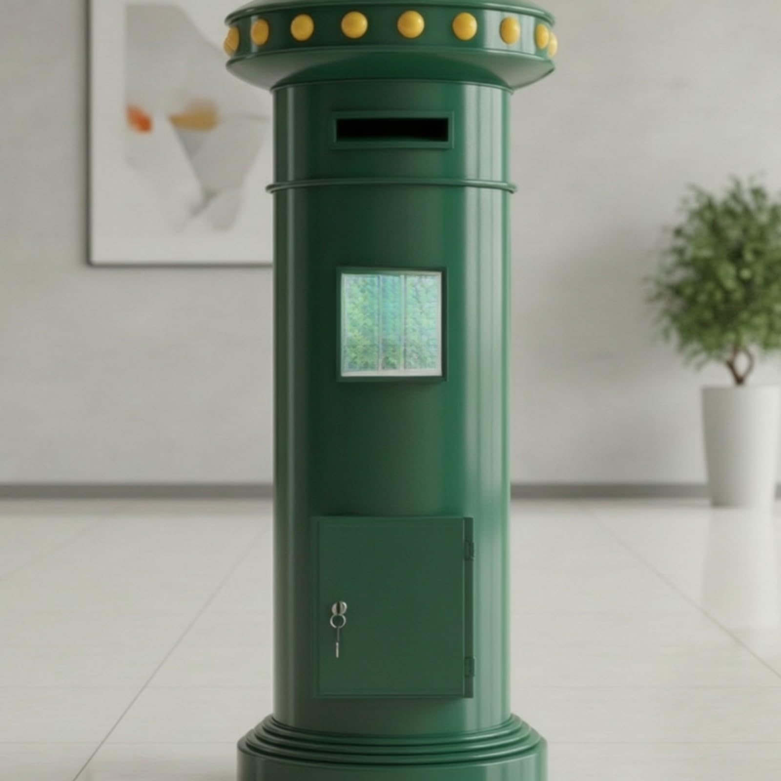 Contenedor para Votación Resistente, Verde Postal