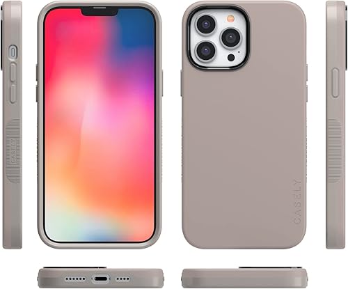 Miniatura 1643 de Casely Funda para iPhone 13 Pro Max Jardín dorado Floral de girasol amarillo Compatible con MagSafe Diseño protector audaz Jardín Dorado