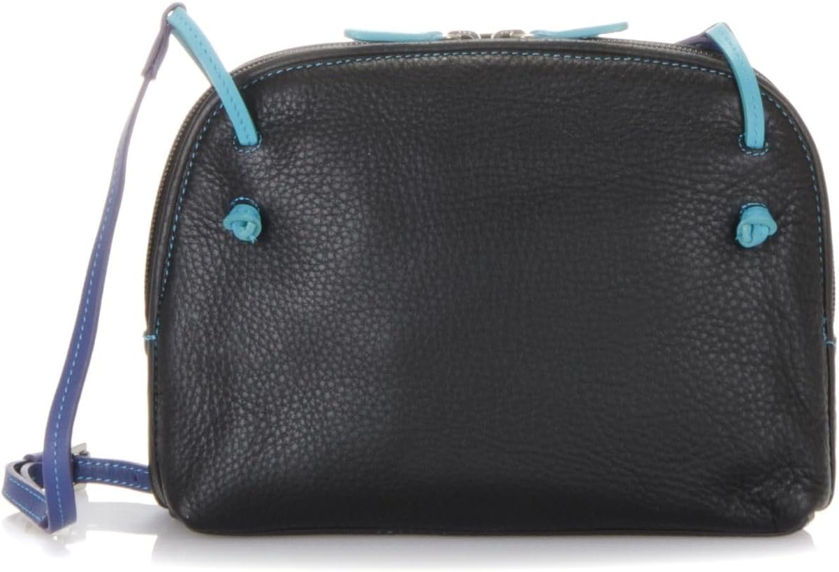 Rio Small Zip Top Handbag - Leather, Adjustable Strap, Slip Pockets, Zip Pocket, Fits a Kindle