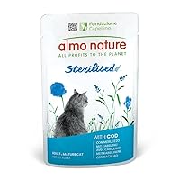 Almo Nature Functional - Sterilised - Alimento Umido per Gatti Adulti e Maturi