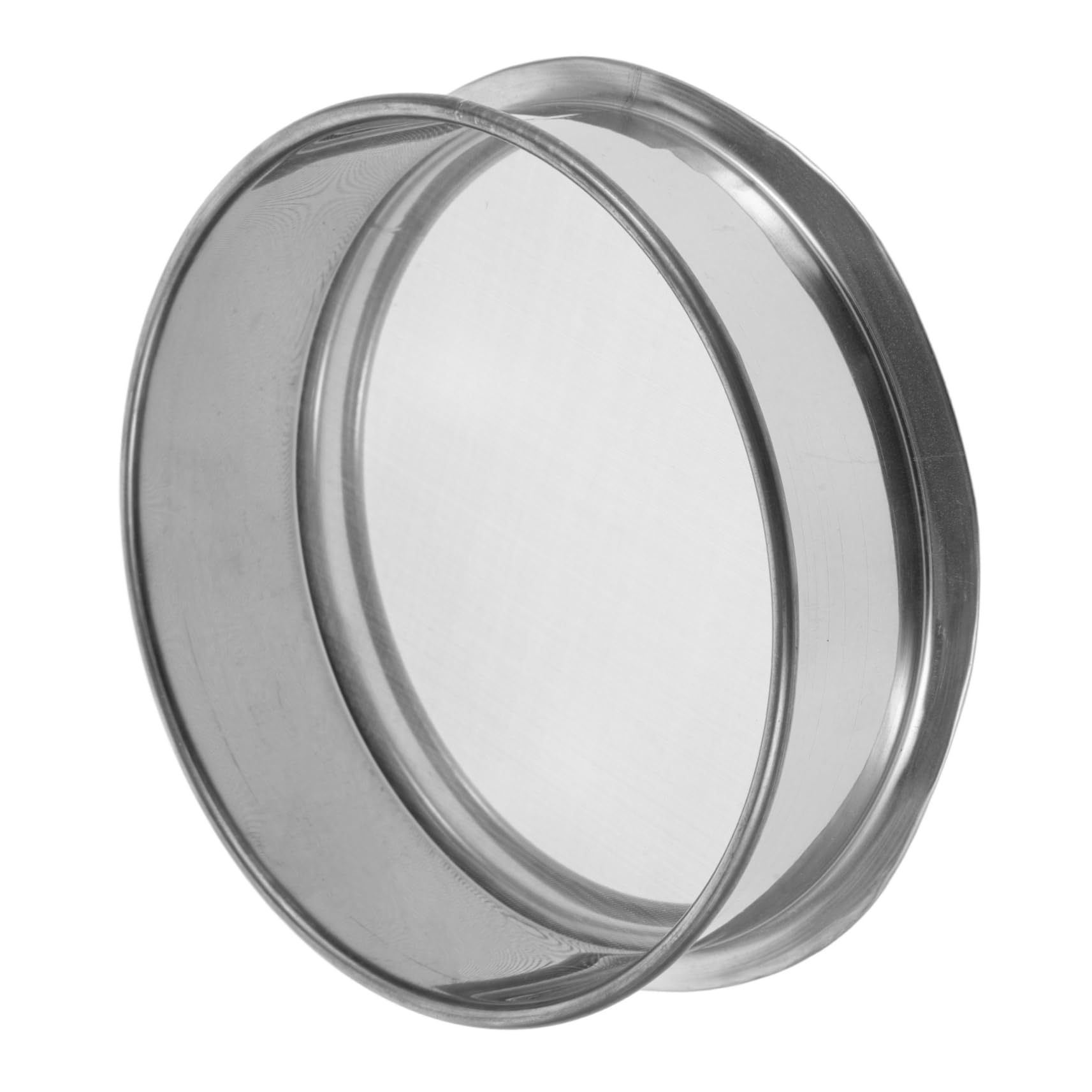 VILLCASE 3pcs Ceramic Glaze Sieve Strainer Ceramics Glaze Sieve Fine Mesh Paint Sieve Metal Sieve Convenient Glaze Sieve Fine Mesh Sieve Multi-Function Sieve Stainless Steel Silver