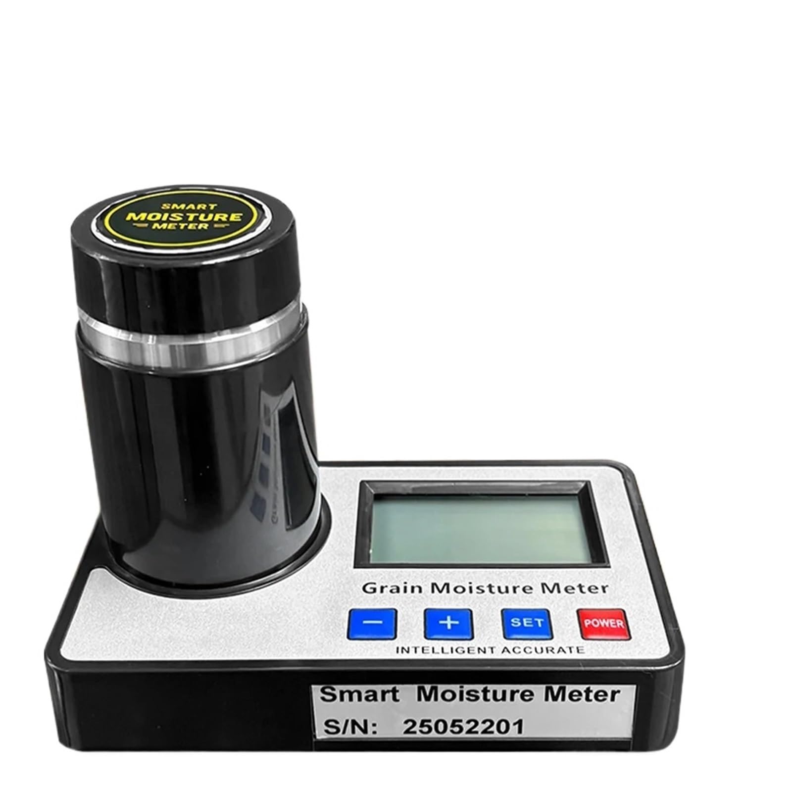 Llawqsm One Color Moisture Meter, Coffee Bean Grain Moisture Meter For 19 Kinds Grains Hygrometer Humidity Tester Wheat Rice Detector