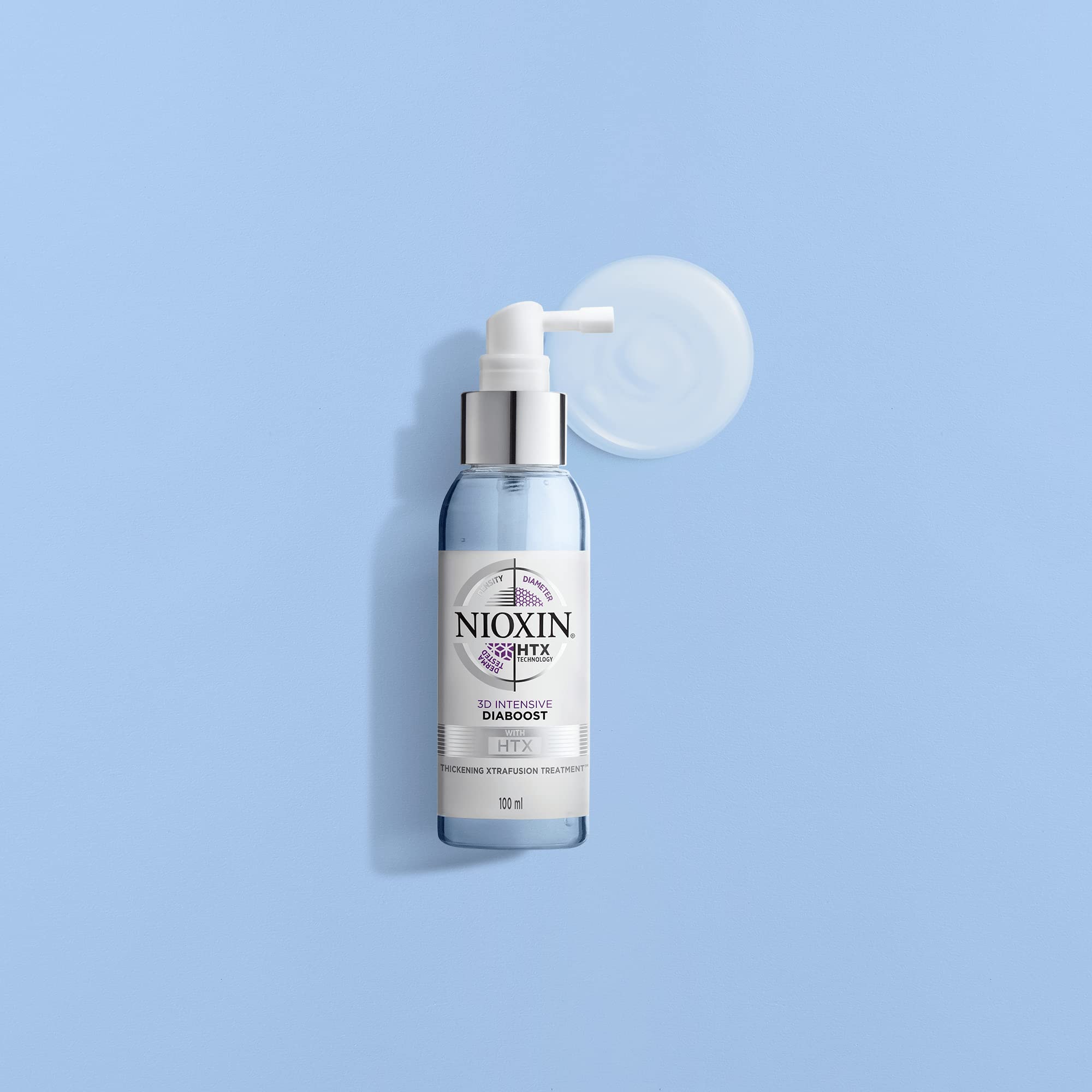 NIOXIN 3D Intensive Diaboost (100 ml) – Leave-in Haarpflege mit Koffein, Niacinamid und Panthenol – für verbessertes Haarwachstum* – Kopfhaut Serum für dichter und voller aussehendes Haar