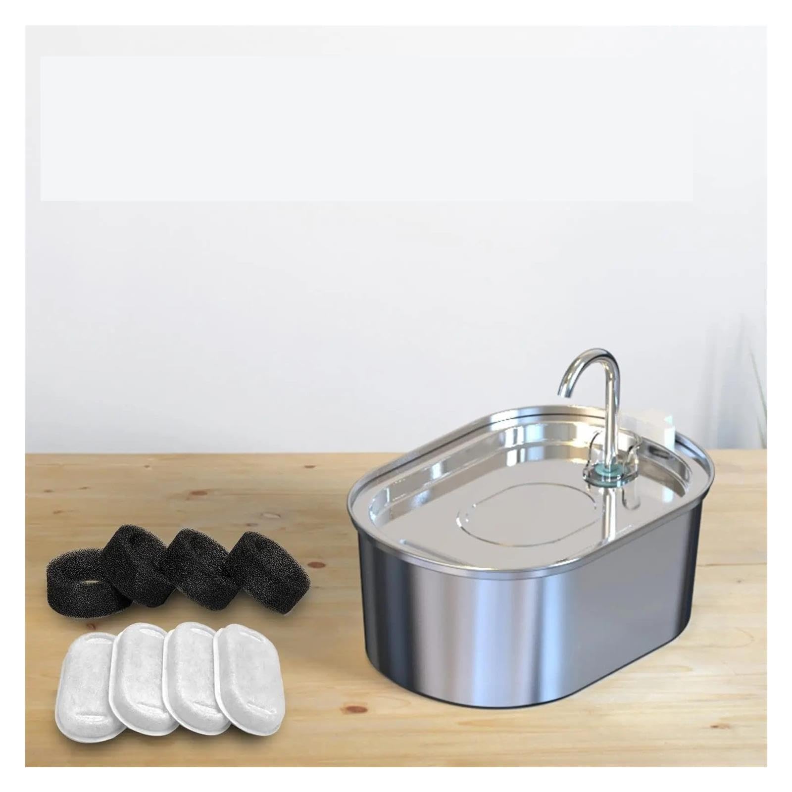 Filtro Dispensador De Agua For Mascotas, Compatible Con ROJECO