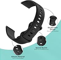 Vista 2 de Chofit Correa de reloj Veryfit - IDW13/IDW16/IDW19/IDW21/IDW25/IDW26, correa de silicona suave para reloj inteligente, correa de repuesto