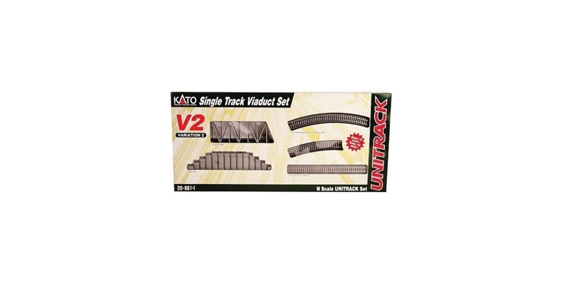 KATO UNTRACK レール Amazon.com: Kato USA Model Train Products Unitrack, 348mm