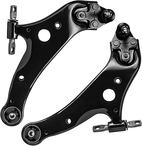 Miniatura 65 de Detroit Axle - Brazos de control delanteros para Nissan Pathfinder Frontier Xterra, 2 brazos de control superiores con rótulas, conjunto de par