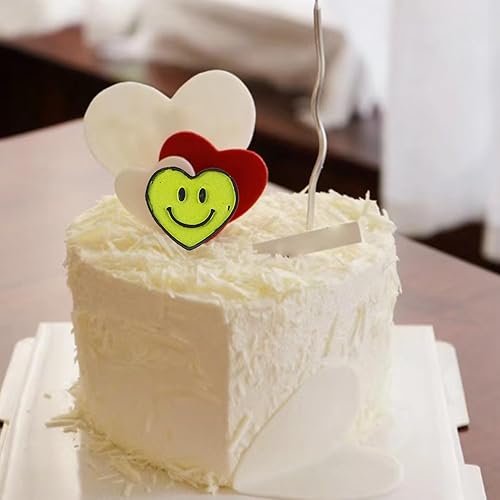 Miniatura 5 de Moldes de silicona para decoración de tartas de carita sonriente, flor, corazón, pastel, para decoración de pasteles, decoración de cupcakes, pasta