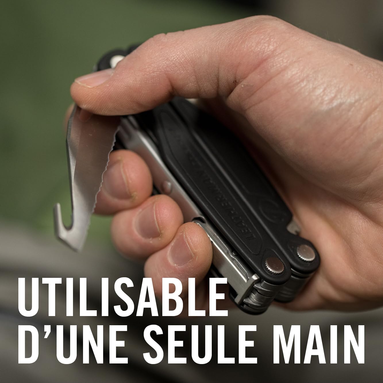 LEATHERMAN - Charge Plus, 18 utensili, tronchese sostituibile, Fodero Nylon