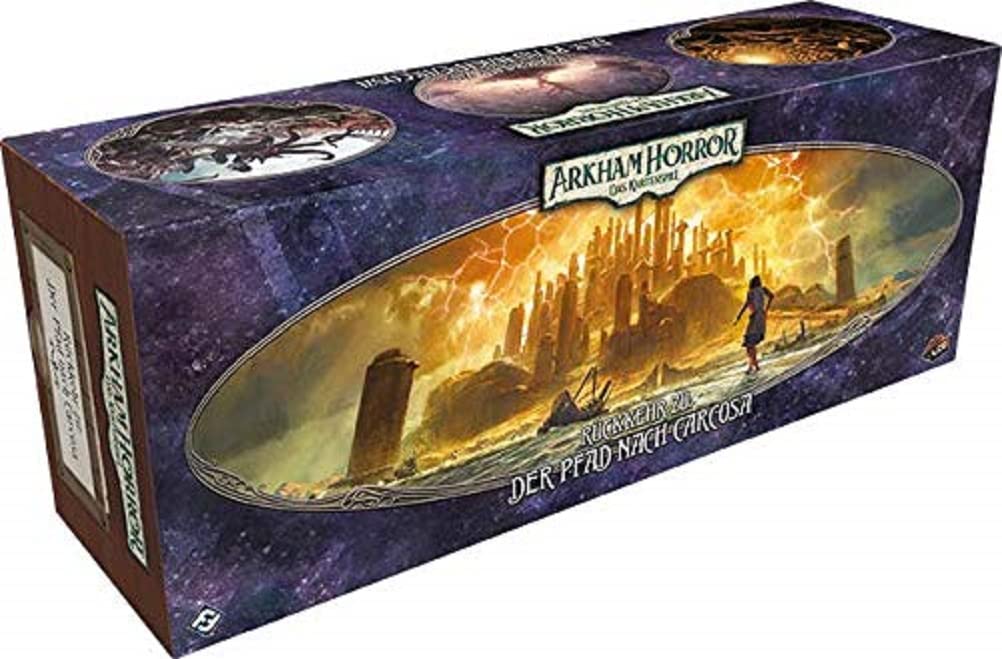 Fantasy Flight Games, Arkham Horror: LCG - Return to: Path to Carcosa, Expansion, Expert Game, Card Game, 1-4 Players, Ages 14+, 45+ Minutes, German, Yellow