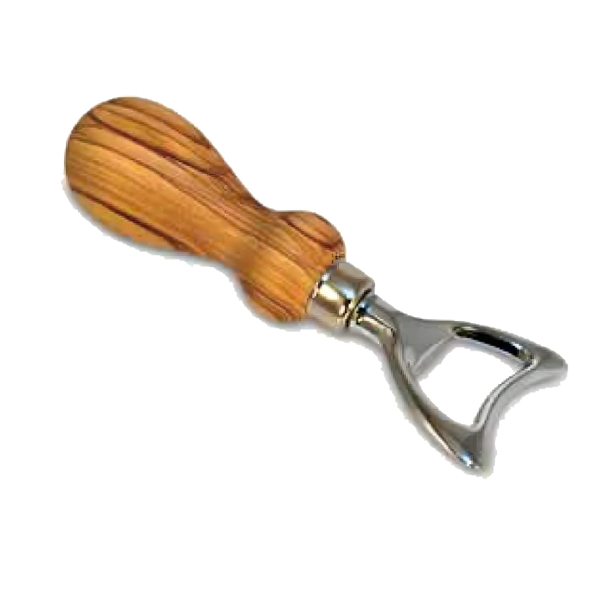 Décapsuleur en bois d'olivier de 10 cm pour sublimer vos apéritifs et pique-niques nature