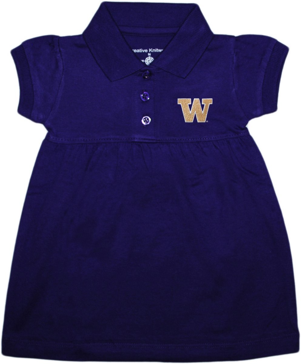 Creative Knitwear University of Washington Polo Dress/Bloomer Purple