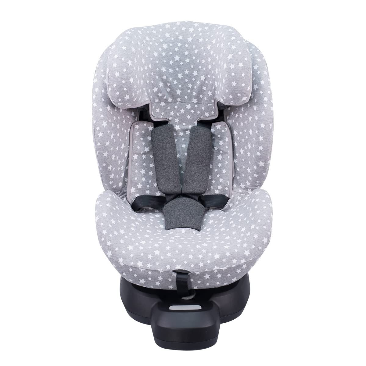 JYOKO Kids Fodera per seggiolino Auto Compatibile con Be Cool Jupiter (White Star)