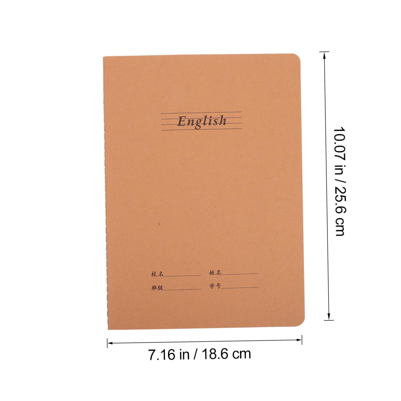 Schulhefte 10 Stück aus Papier, Übungsbücher für Schüler | Startseite Bücher, Übungspapier für Handschrift, Schulbedarf, Schulbeginn Party, Schreibwaren für Schule