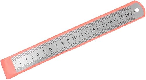 Stahl Lineal Metall Schule 20cm Metallineal Zeichnen Messen 1 Stück flach