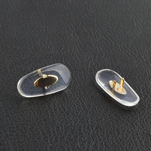 Miniatura 3 de BEHLINE - Almohadillas para la nariz para lentes de sol, repuesto con clip, pieza de nariz, almohadillas suaves para puente nasal, protectores de