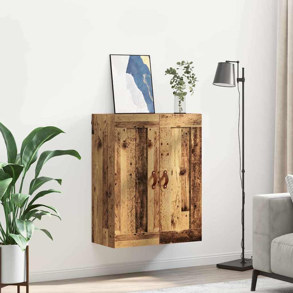 Hothingwell Meble ścienne antyczne drewno 69,5 x 34 x 90 cm